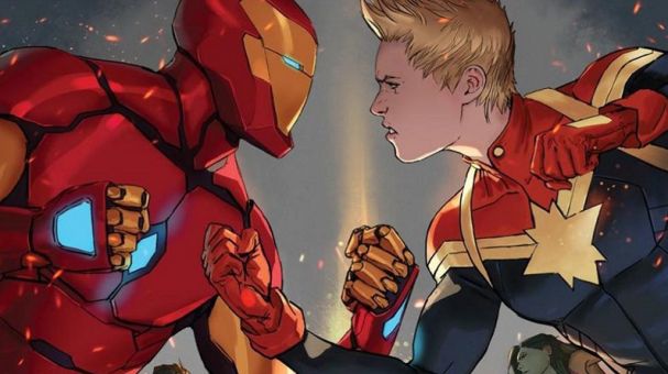 Marvel divulga nova capa de Guerra Civil 2
