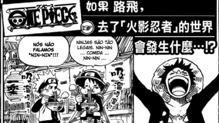Oda, autor de One Piece, Desenha Naruto
