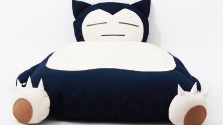 Uma cama de Snorlax é tudo que você precisa para uma boa noite de sono
