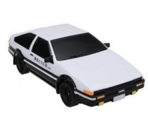 Initial D Legend 1 RC Car Trueno 86 Capo Branco Controle Remoto