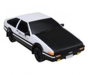 Initial D Legend 1 RC Car Trueno 86 Capo Preto Controle Remoto